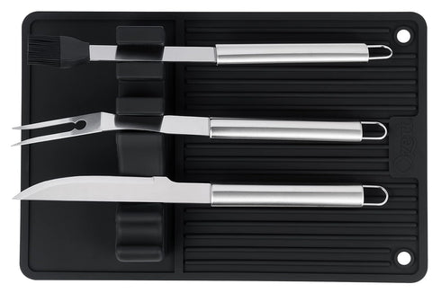 Ozeri BBQ and Grill Utensil Holder Mat...