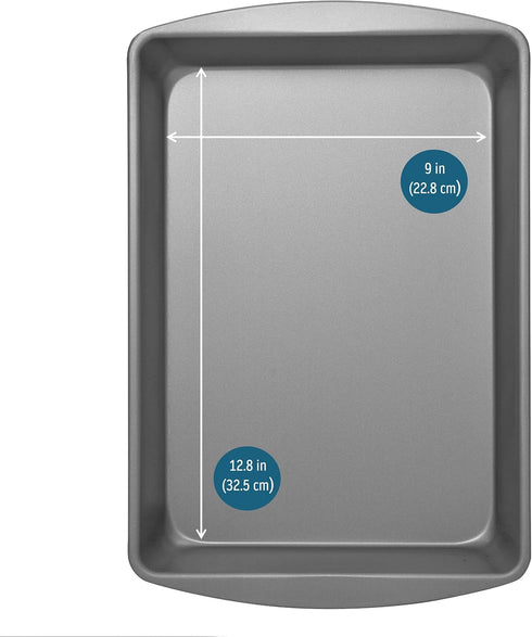 ProBake Set of Two Nonstick Bake & Roast Pans, Dark Gray, PB218-AZ...