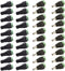 DC Power Jack Plug Adapter Barrel Connector 20 Pairs 12V Male and Female 2.1xx5.5mm for CCTV Security Camera System, LED Strip...