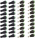 DC Power Jack Plug Adapter Barrel Connector 20 Pairs 12V Male and Female 2.1xx5.5mm for CCTV Security Camera System, LED Strip...