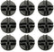 HJ Garden 10PCS Wire Cube Connectors Plastic Wire Grid Cube Storage Shelving Unit Connectors Closet Clasp Buckle Clip for Storage Cabinet DIY Modu...