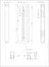 Raising Electronics 1U Horizontal Rack Mount Cable Management Unit with Panel Plastic 19" Rack Mount...