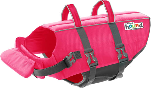 Outward Hound Granby Splash Pink Dog Life Jacket, Medium...