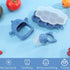 Baby Fruit Feeder & Breastmilk Popsicle Molds – (3-Pack) Teething Relief Set with Mesh & Silicone Pacifiers, Freezer Tray, Food Feeder for 0–12 Mo...
