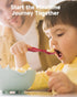 Baby First Spoons Set, Pre-Spoon Feeding Utensil for Kids Aged 6+ Months, Baby Led Weaning (BLW) Teething Spoon-Self Feeding, Silicone Toddler Foo...