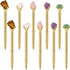 Glenmal 10 Pcs Crystals Pens Inspirational Crystal Pen Diamond Fancy Pens Graduation Gift Pens Bling Diamond Pens Motivational Gifts for Women Gra...