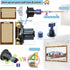 Picture Hanging Kit- Picture Keyhole Fastener mark Locations Tool & Picture Hanging Hardware Screws, 138 Pack of Frame Hanging kit for Wall Mounti...