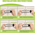 10-Pack Safety Cabinet Locks for babies, Child safety cabinet locks, baby Proof Cabinet latches, Adjustable U-Shaped Sliding Child locks for Close...