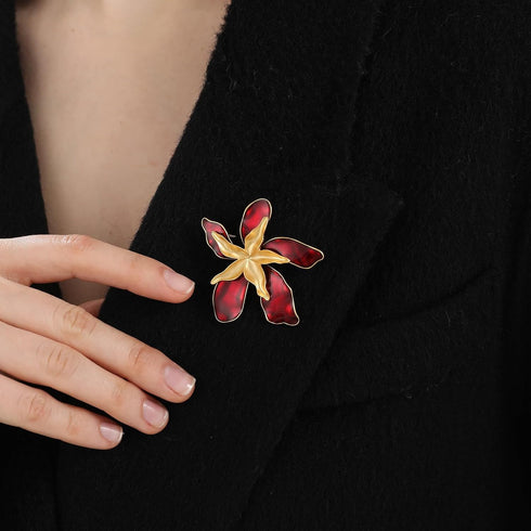 Flower Brooches for Women Fashion Decoration Pin...