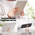 Phone Ring Holder Finger Kickstand Foldable Cellphone Stand 360° Degree Rotation Metal Ring Grip Holder for Magnetic Car Mount Compatible with iPh...