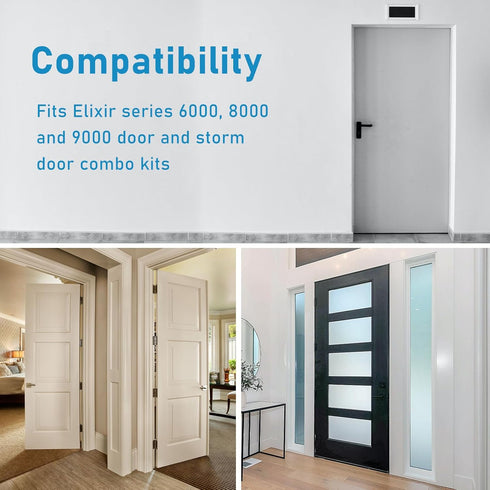3 Pack Mobile Home Door Hinges Compatible with Elixir Mobile Homes Exterior Door...