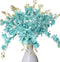10 Pack Artificial Orchid Flowers, Fake Dancing Lady Orchid Butterfly Flower for Wedding Home Office Party Hotel Restaurant Patio or Yard Decorati...
