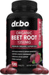 Organic Beet Root Capsules Supplements - 1350mg Beetroot Powder Extract Pills, Organic Beet Root Powder Supplement, Super Nitric Oxide Beets, High...