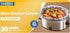 SMARTAKE Slow Cooker Liners, Large Size 13"x 21" Disposable Cooking Bags, Fit 3QT to 8QT for Slow Cooker, Cooking Trays, Suitable for Oval & Round...