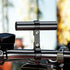 TRIWONDER Bike Handlebar Extender Aluminum Alloy Single Bicycle Handlebar Extension Double Clamp Bike Bracket for Holding Motorcycle E-Bike Lamp S...