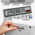 Desk Calculator 12 Digit, Large Computer Keys,Desktop Dual Power Battery and Solar, Calculator with Large LCD Display for Office,School, Home & Bu...