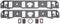 Edelbrock 7220 Intake Manifold Gasket...