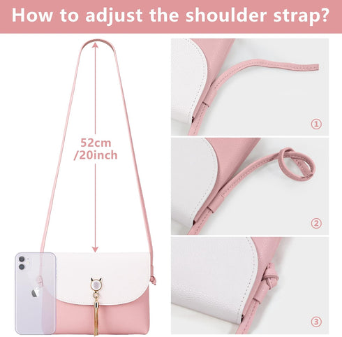 KALIDI Clear Bag Stadium Approved Crossbody Purse Zipper Shoulder Bag Vegan Leather Trim Sports Concert Prom Party...