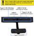 CICMOD Car USB Charger for Tesla Model 3/Y 2021 2022 2023 Multi Port USB Hub Docking Station with Touch Control Blue LED Light, Fit Center Console...