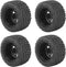 RC Tires, Replacement Plastic Frames 4Pcs Universal RC Wheel Strong Strong Cushioning Excellent Grip for Car Models...