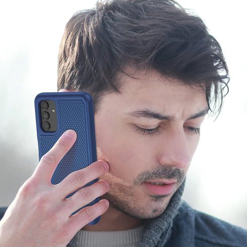 BNIUT for Samsung Galaxy A13 5G Case: Dual Layer Protective Heavy Duty Cell Phone Cover Shockproof Rugged with Non Slip Textured Back - Military P...