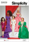 Simplicity 11.5" Doll Clothes Sewing Pattern Packet by Andrea Schewe Design Code S9939, Multicolor...