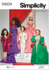 Simplicity 11.5" Doll Clothes Sewing Pattern Packet by Andrea Schewe Design Code S9939, Multicolor...