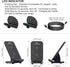 15W Fast Qi-Certified Wireless Charging Station Compatible with iPhone 15/15 Plus/15 Pro Max/14/13/12 /11Pro Max/XR/XS/X/8 Plus,Galaxy S23/S22/S21...