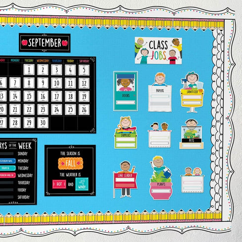 CTP Class Jobs Mini Bulletin Board Set for Classroom (Creative Teaching Press 10689)...