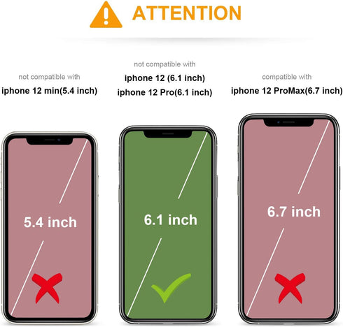 KIHUWEY Compatible with iPhone 12 Compatible with iPhone 12 Pro Wallet Case Leather Zipper with Card Holder and Wrist Strap,Kickstand and Protecti...