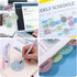 BABORUI 400Sheets Transparent Sticky Notes, Round Morandi Clear Sticky Note Tabs, Small Translucent Bible Sticky Tabs for Annotating Books, Aesthe...