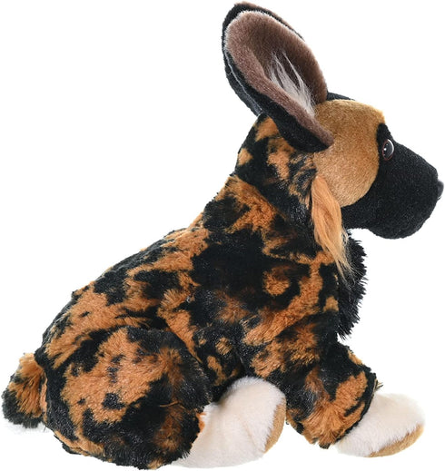 Wild Republic African Wild Dog Plush, Stuffed Animal, Plush Toy, Gifts for Kids, Cuddlekins 8 Inches...
