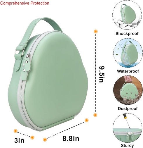 Hard Carrying Case for Apple AirPods Max Wireless Over-Ear Headphones,New AirPods Max Bluetooth Headphones Travel Protective Cover Earphone Protec...