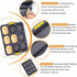 MUJUZE Mini Loaf pan, 9 Cavity Silicone Bread Pan Mini Bread Pan Brownie Pan, Nonstick & Heat Resistant Mini Baguette Pan, Baking Pan for Bread...