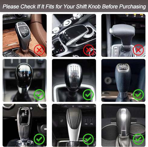 Gear Shift Hoodie, Upgraded Universal Hoodie Car Gear Shift Cover, Funny Shifter Hoodie, 5.9 Inch Car Shifter Stick Protector Decoration(Mixed Bla...