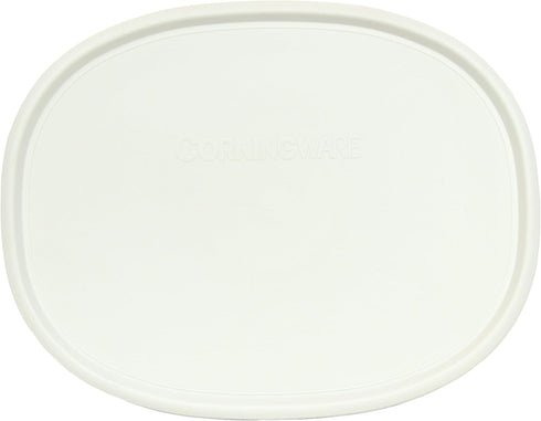 CorningWare F-2-PC Oval French White 2.5-qt or 1.5-qt Lid...