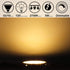 ALIDE 10Pack GU10 LED Light Bulbs Dimmable 50watt Equivalent, 2700K Soft Warm Light GU10 Bulb Replacement for Recessed Track Lighting, 5W LED Bulb...