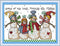 CaptainCrafts Cross Stitch Kits Counted Unpreprinted Fabric DIY Art Embroidery Kits for Adults Beginners Gift Home Decor Snowman (White)...