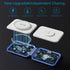 Charging Station for Apple Multiple Devices, 3 in 1 Magnetic Wireless Charger Dock for iPhone 15/14/13/12/Pro/Plus/Max, Travel Charger for Apple W...