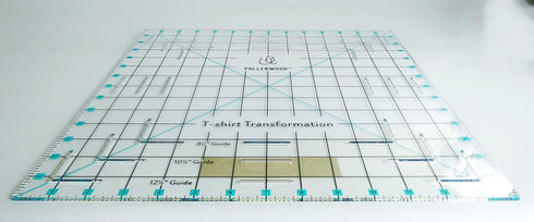 Not Overpriced T-Shirt Alignment Transformation Ruler 14x14inches. Turn Any Old T Shirt Into a Quilt Full of Memories. by Andrea Miani. Tshirt Tra...