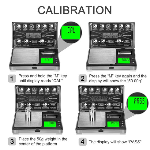 Fuzion Gram Scale, CASH-200 Digital Pocket Scale, 0.01g Digital Grams Scale, Jewelry Scale, Small Food Scale Mini Gram Scale with Upgraded Display...