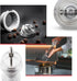 Peugeot - Nancy Manual Pepper Mill - Transparent Adjustable Grinder - Acrylic, Clear, 3.5 inches...