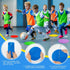 9inch Spot Markers Flat Field Cones? Non Slip Rubber Agility Markers Flat Field Cones ? for Soccer Basketball Sports Speed Agility Training ?12 pc...
