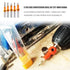 Countersink Drill Bit Set for Wood with Hex Key Wrench, 8mm Shank,10mm Countersink Diameter, Woodworking Counter Sinker Drill Bit Set Timber Carpe...