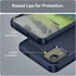 for Nokia C110 Phone case, Shockproof, Scratch Resistant Carbon Fiber Jacket, Soft TPU,for for Nokia C110 case (Blue)...