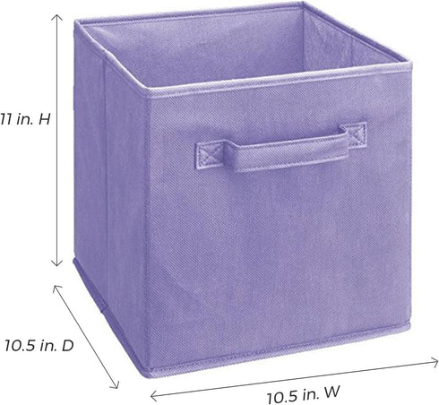 ClosetMaid 5878 Cubeicals Fabric Drawer, Light Purple...