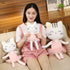 Plush Ballerina Dolls Kitty Cat Stuffed Animals Toys Ballet Dance Recital Gifts for Girls White 13.5 Inches...