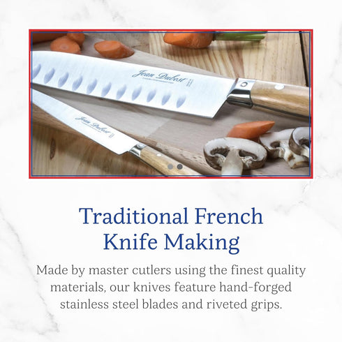 Jean Dubost Laguiole Mini Cheese Knife, Ivory Handle - Rust-Resistant Stainless Steel - Made in France...
