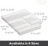 Oggi Clear Drawer Organizer - 6.25" X 15.75" - Ideal for Organizing Kitchen Drawers, Office, Desk, Silverware, Kitchen Utensils, Cosmetics and Bat...