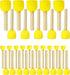WAFJAMF 30 Pcs Assorted Size Round Sponges Brush Set 4 Sizes DIY Painting Tools- Yellow...